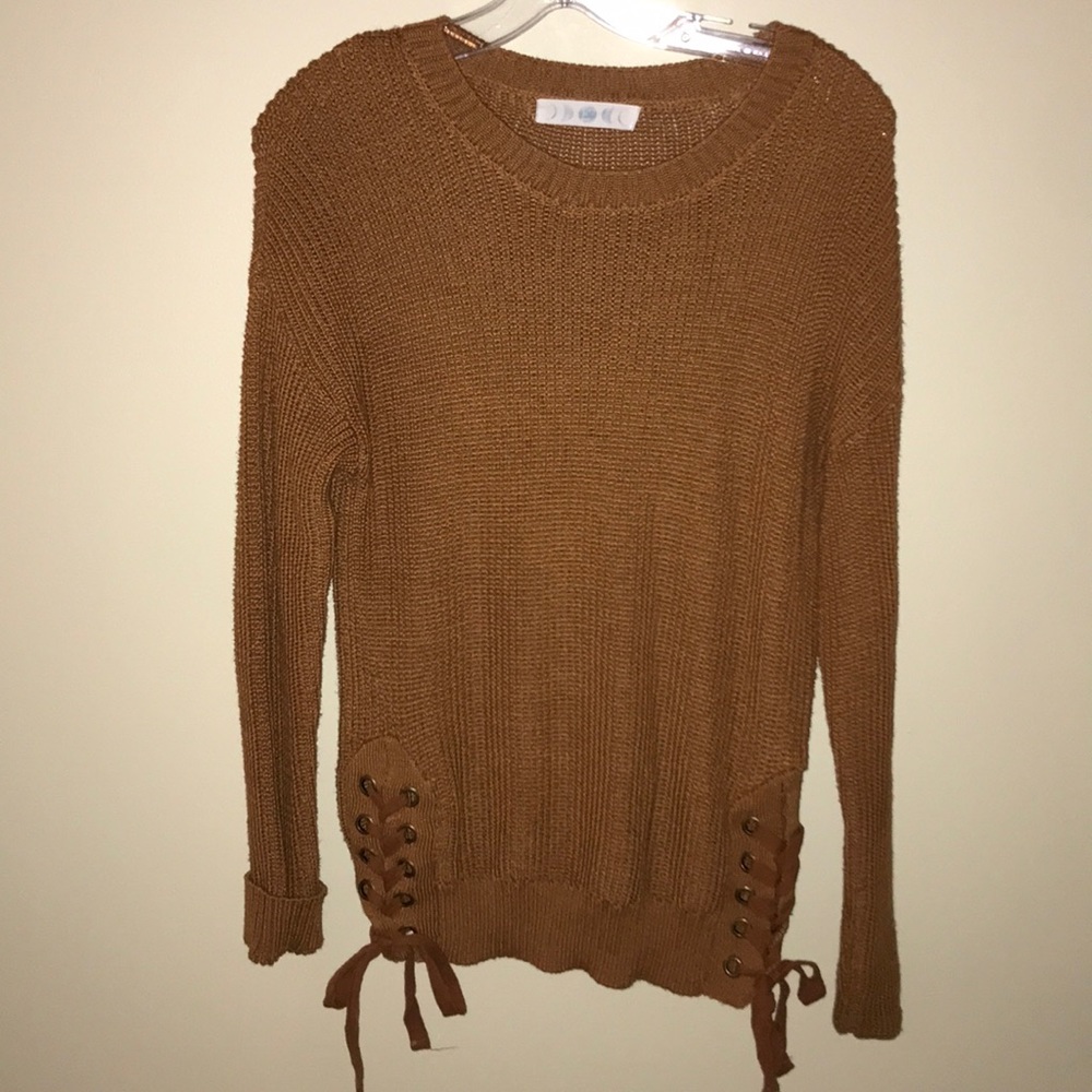 Orange sweater